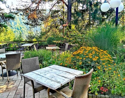 si hotel Ribno terasa