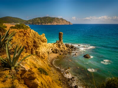 ibiza, cliffs, holiday