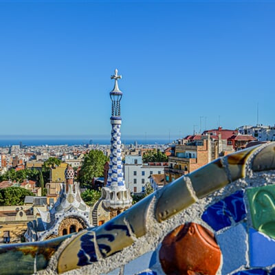 Španělsko - gaudi, park güell, barcelona