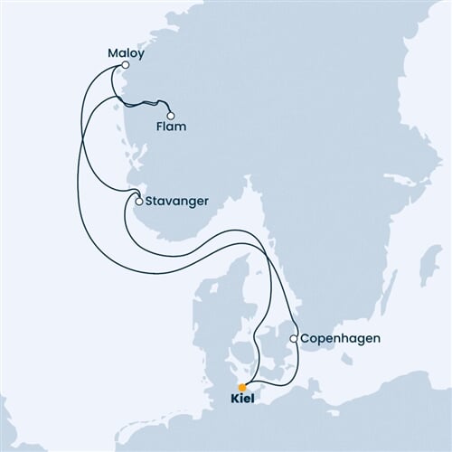 Trasa plavby CFI-KEL07037