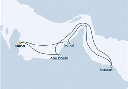 Costa Toscana - Katar, Arabské emiráty, Omán (Dauhá)