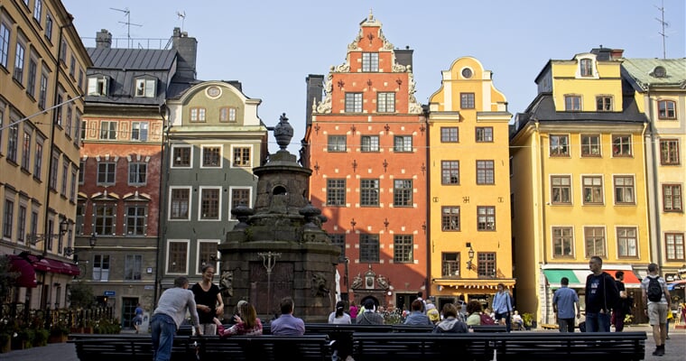Stockholm - náměstí