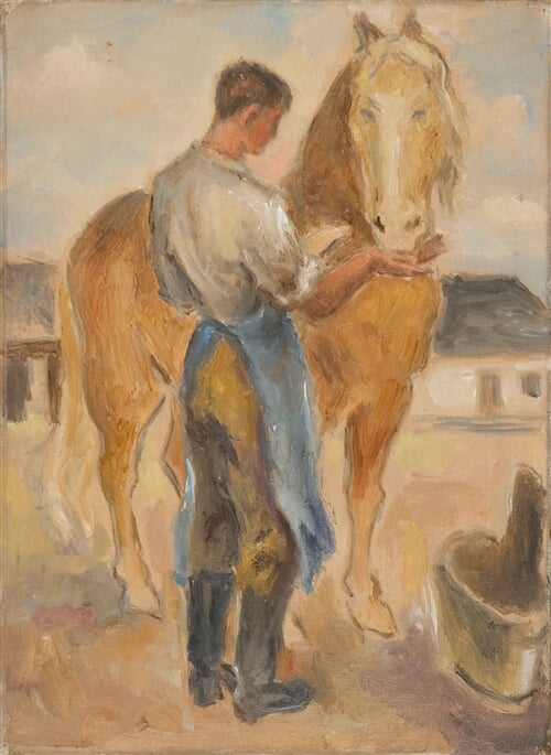 Kůň (z cyklu Chleba)