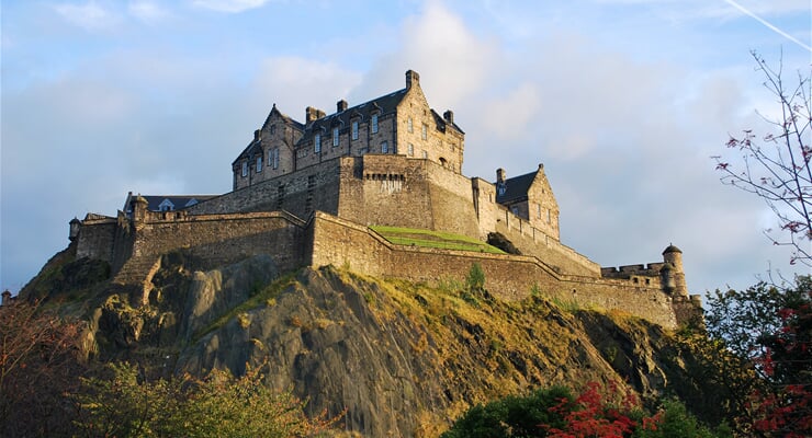 Hrad v Edinburghu, Skotsko