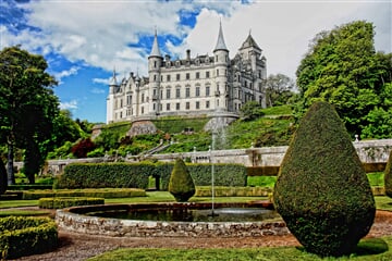 Dunrobin castle, Skotsko