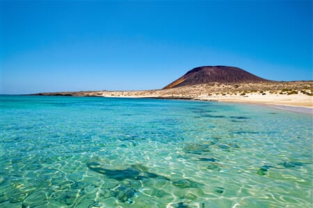 playa francesca, la graciosa, canary islands