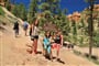 turistika v Bryce Canyonu (Utah)