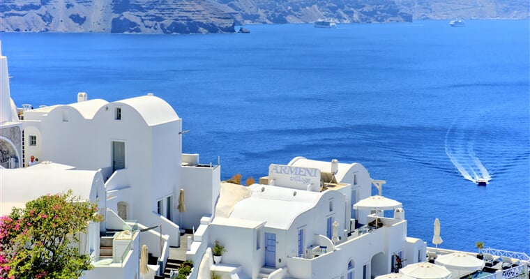 Řecko, santorini, beach