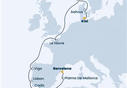 Costa Fascinosa - Španělsko, Portugalsko, Francie, Norsko, Dánsko, ... (z Barcelony)