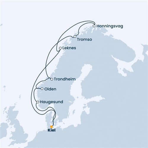 Trasa plavby CFS-KEL12035