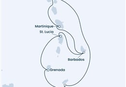 Costa Fascinosa - Nizozemské Antily, Trinidad a Tobago (Pointe-a-Pitre)