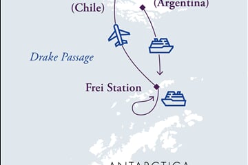 Antarctica Express Air-Cruise (Magellan Explorer)