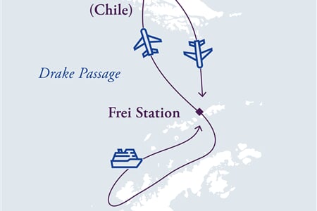 Classic Antarctica Air-Cruise 2022/23 (Ocean Nova)