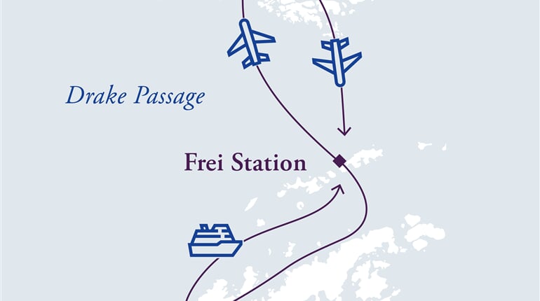 Classic Antarctica Air Cruise