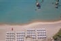 Hotelová pláž Orri, doprava člunem z pláže Sport, Arbatax, Sardinie