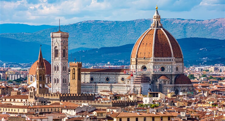 Florencie, hlavní kupole dómu