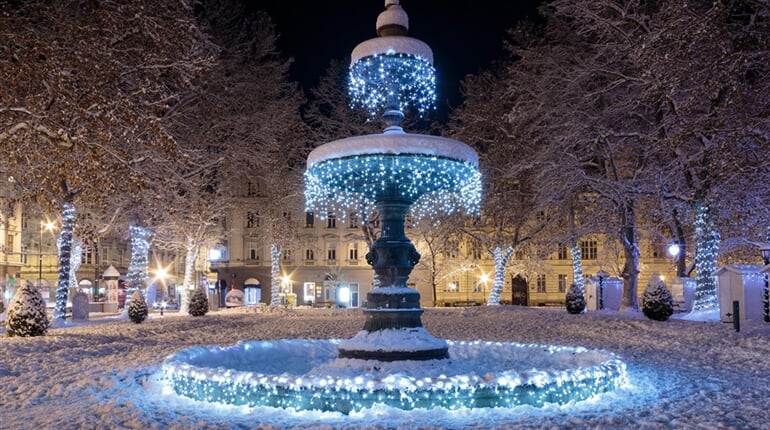 Chorvatsko - Zagreb - advent