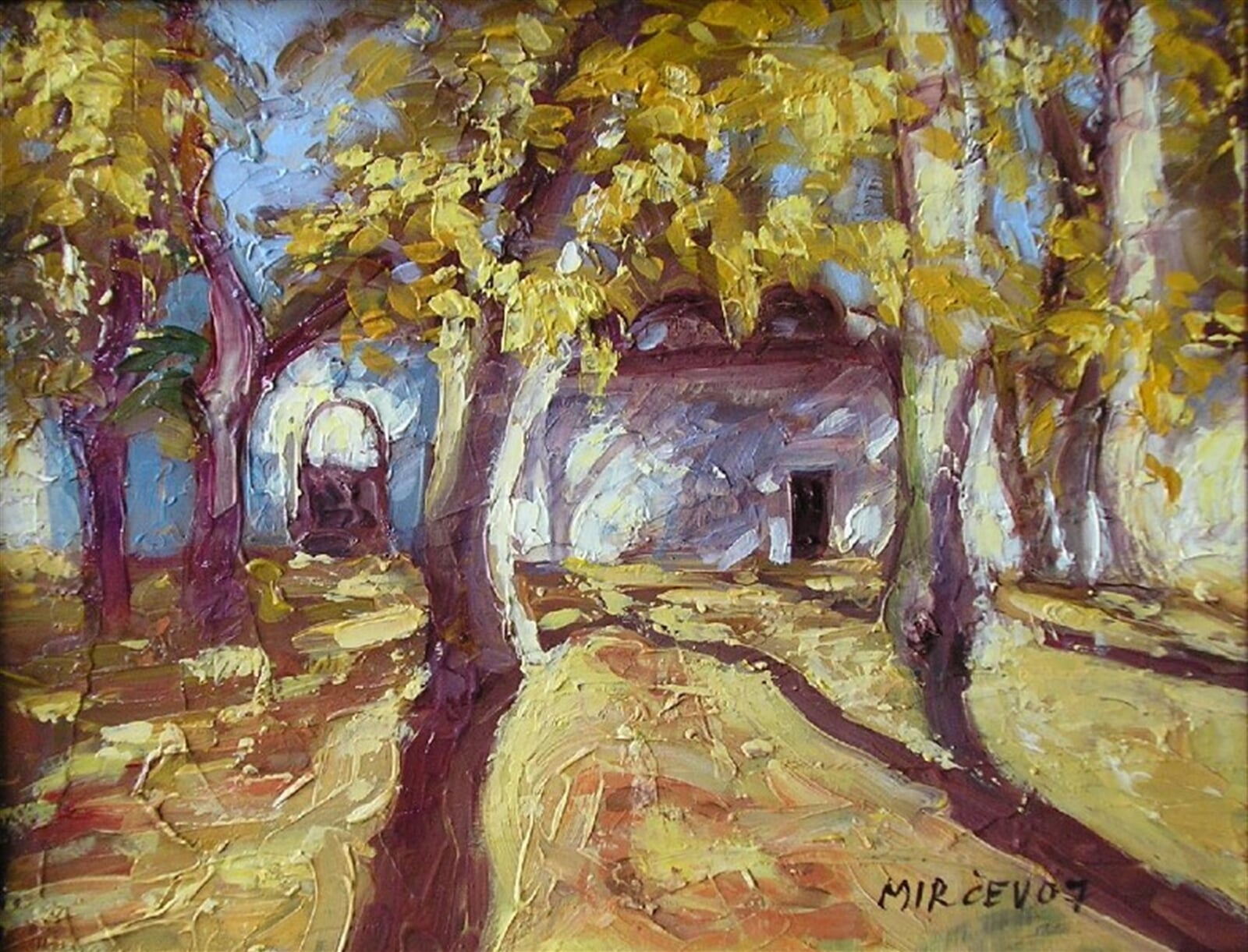 Petr Mirčev: Brtnice, zámecká zeď