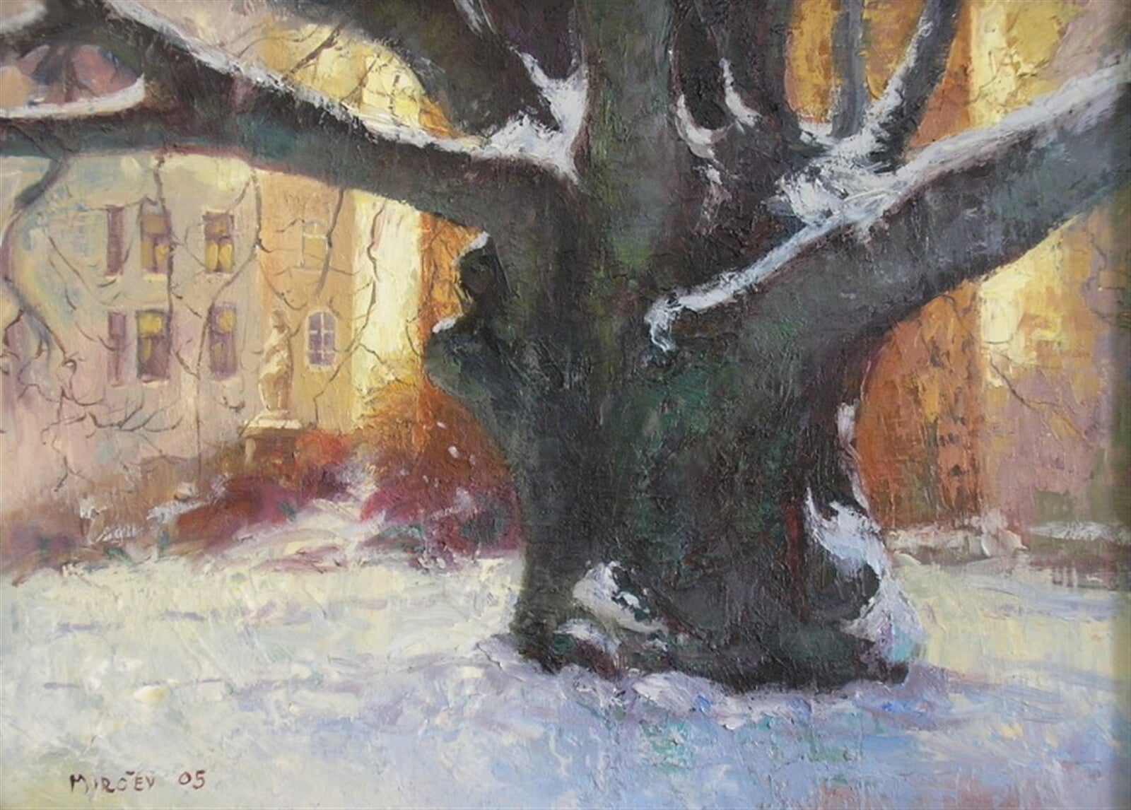Petr Mirčev: Jihlava, 30 × 40 cm
