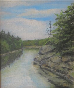 Dalešická přehrada 1 35x30