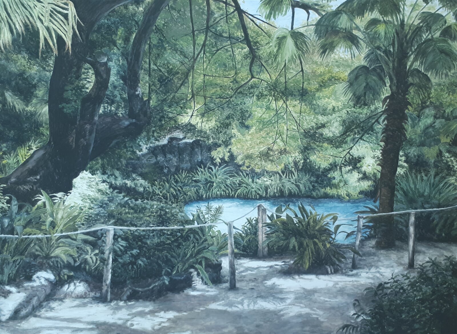 Jakub Neumann: Palazzo Reale, Caserta, Criptoportico, 45 × 60 cm