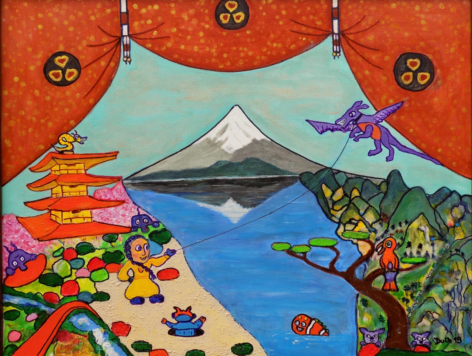 DUŠAN CHALOUPKA: POKEMONI, 45 × 35 cm