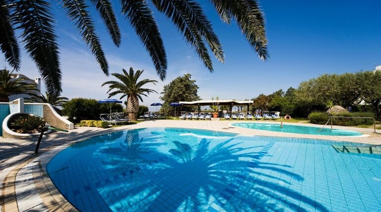 Ischia - hotel Ideal, bazén