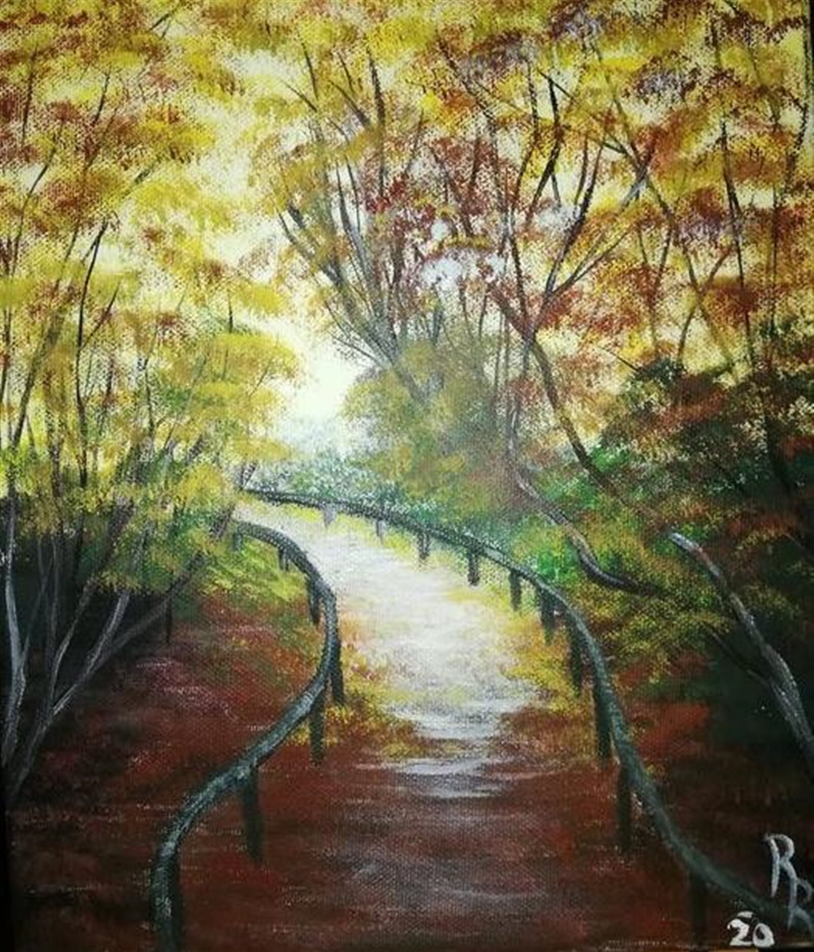 Renata Richenza Reichelová: Cesta, 20 × 30 cm