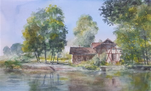 Písek, Městský ostrov