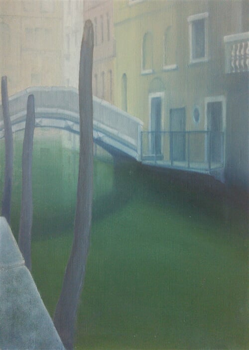 Ponte delle acque v Benátkách, Itálie