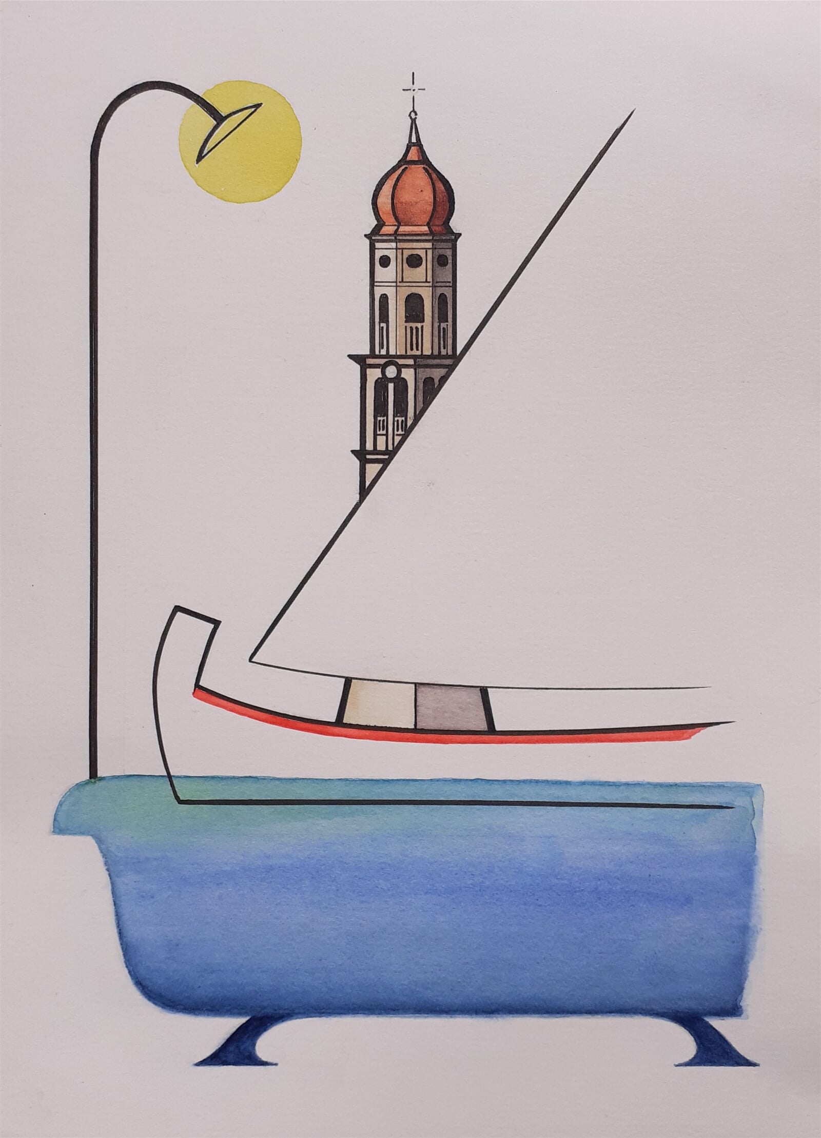 Jiří Koptík : Betinská gajeta trochu jinak..., 32 × 24 cm