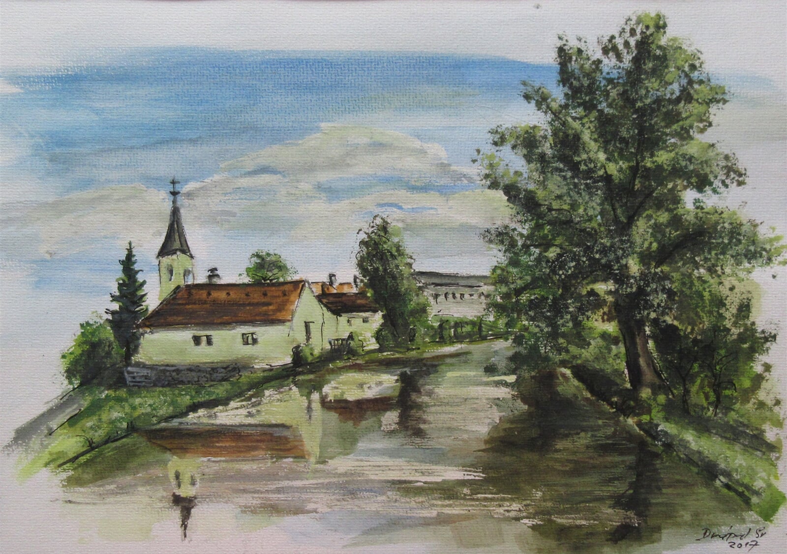 Svatopluk Drápal: Třeboň Braná