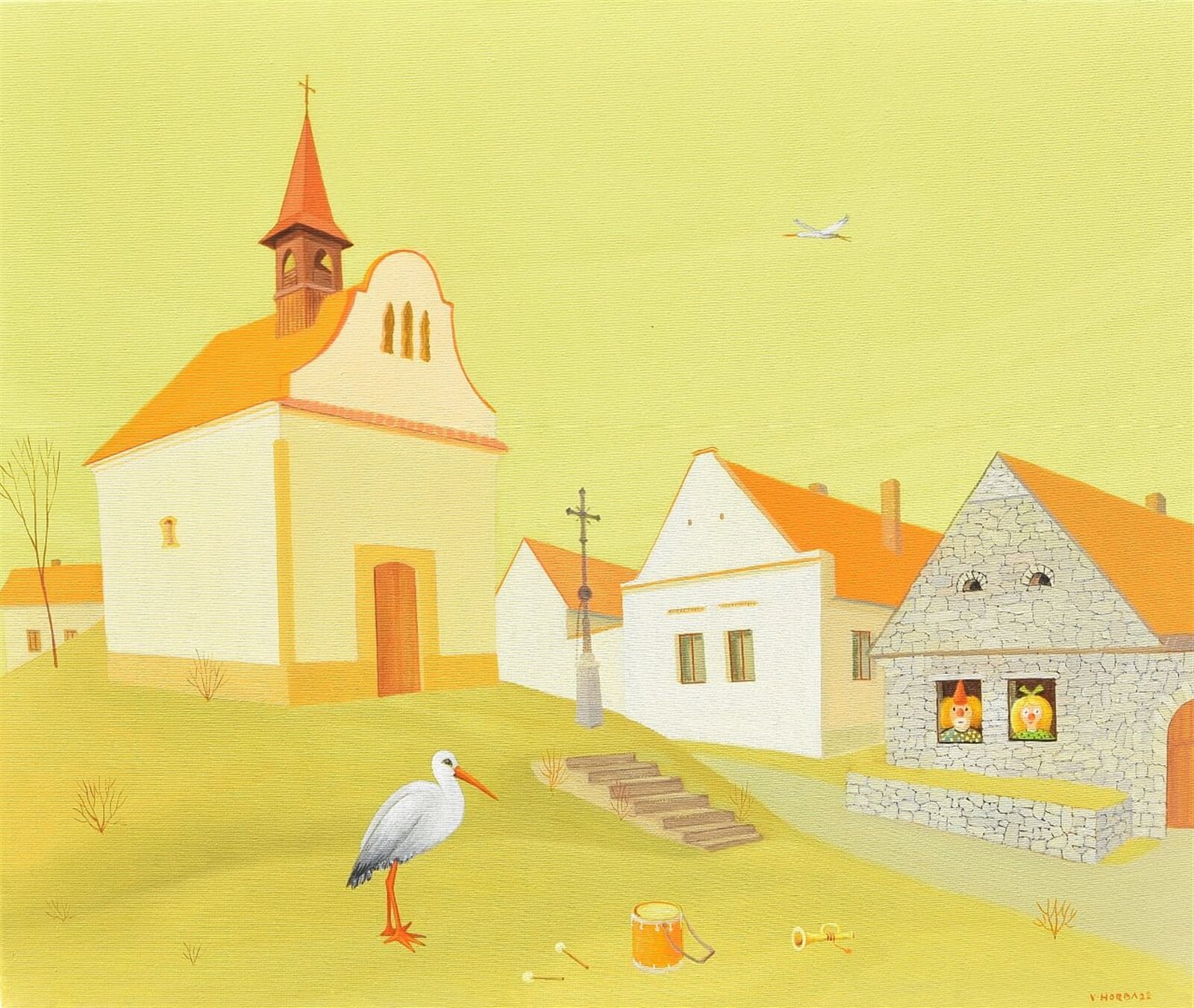 Valentin Horba: Cehnice, 50 × 60 cm