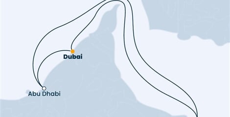 Costa Toscana - Arabské emiráty, Omán (z Dubaje)