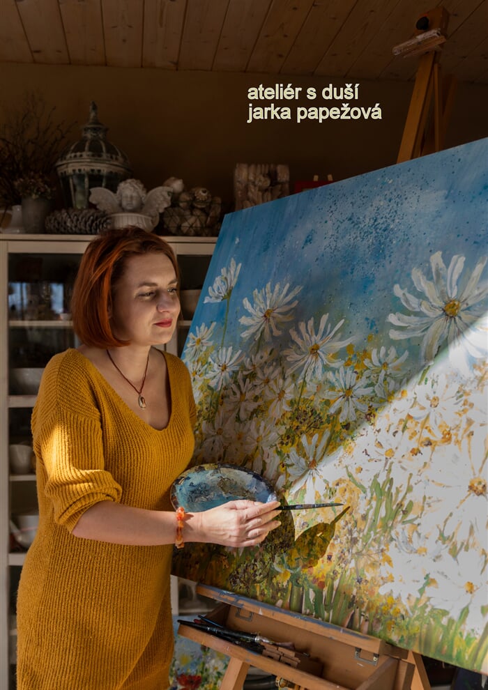 Rozkvetlé obrazy Jarky Papežové