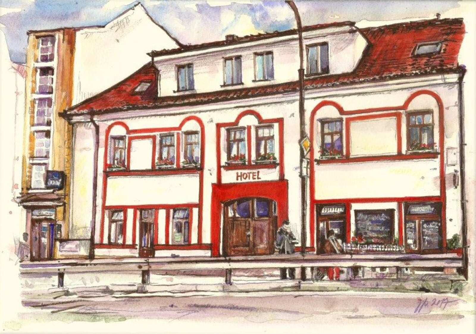 Jarka Papežová: Hotel Volf, Přeštice