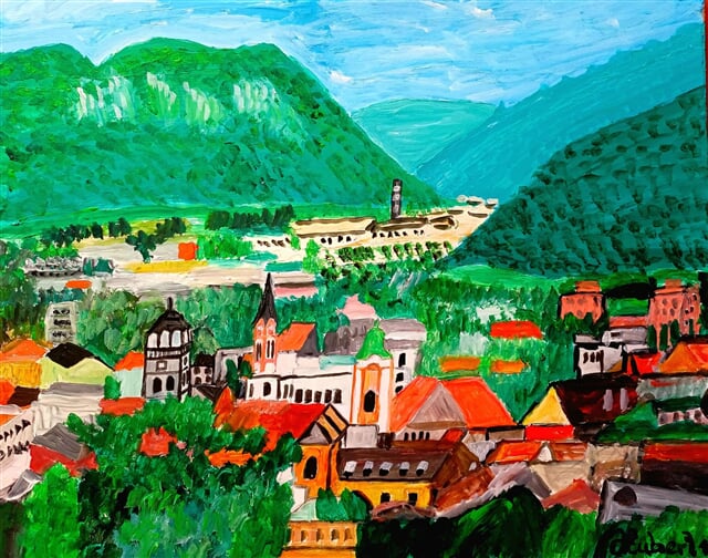 František Hubert, Slovensko