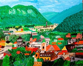 František Hubert, Slovensko