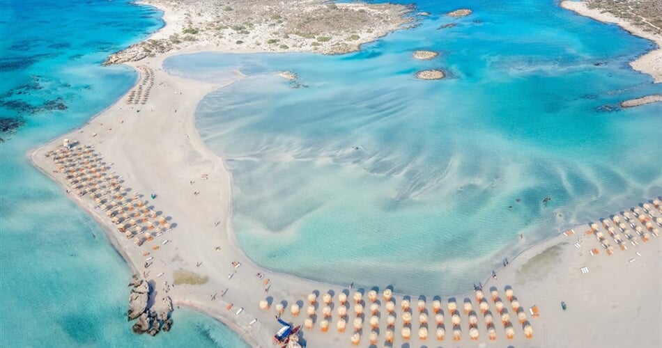 Řecko - Kréta - pláž Elafonissi