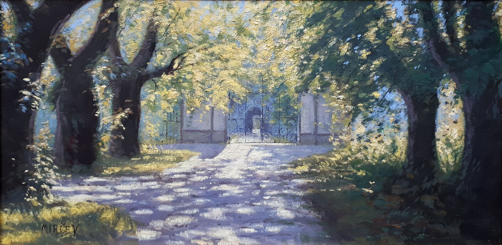 Petr Mirčev: Seewalchen Rakousko, 30 × 40 cm