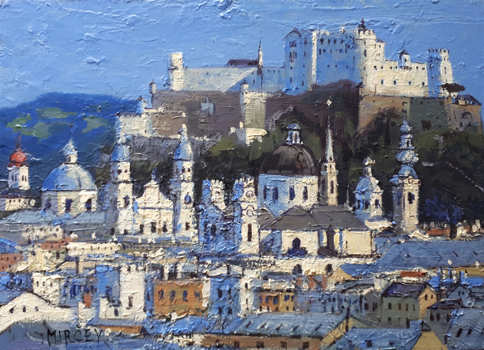 Petr Mirčev: Salzburg, 20 × 30 cm