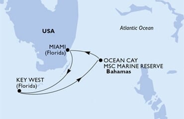 MSC Magnifica - USA, Bahamy (z Miami)