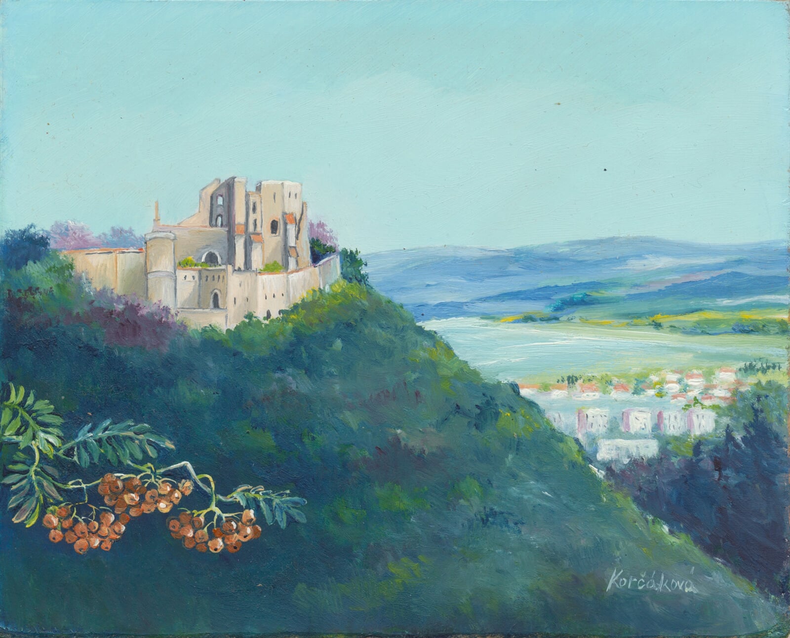Jitka Korčáková: Boskovice hrad