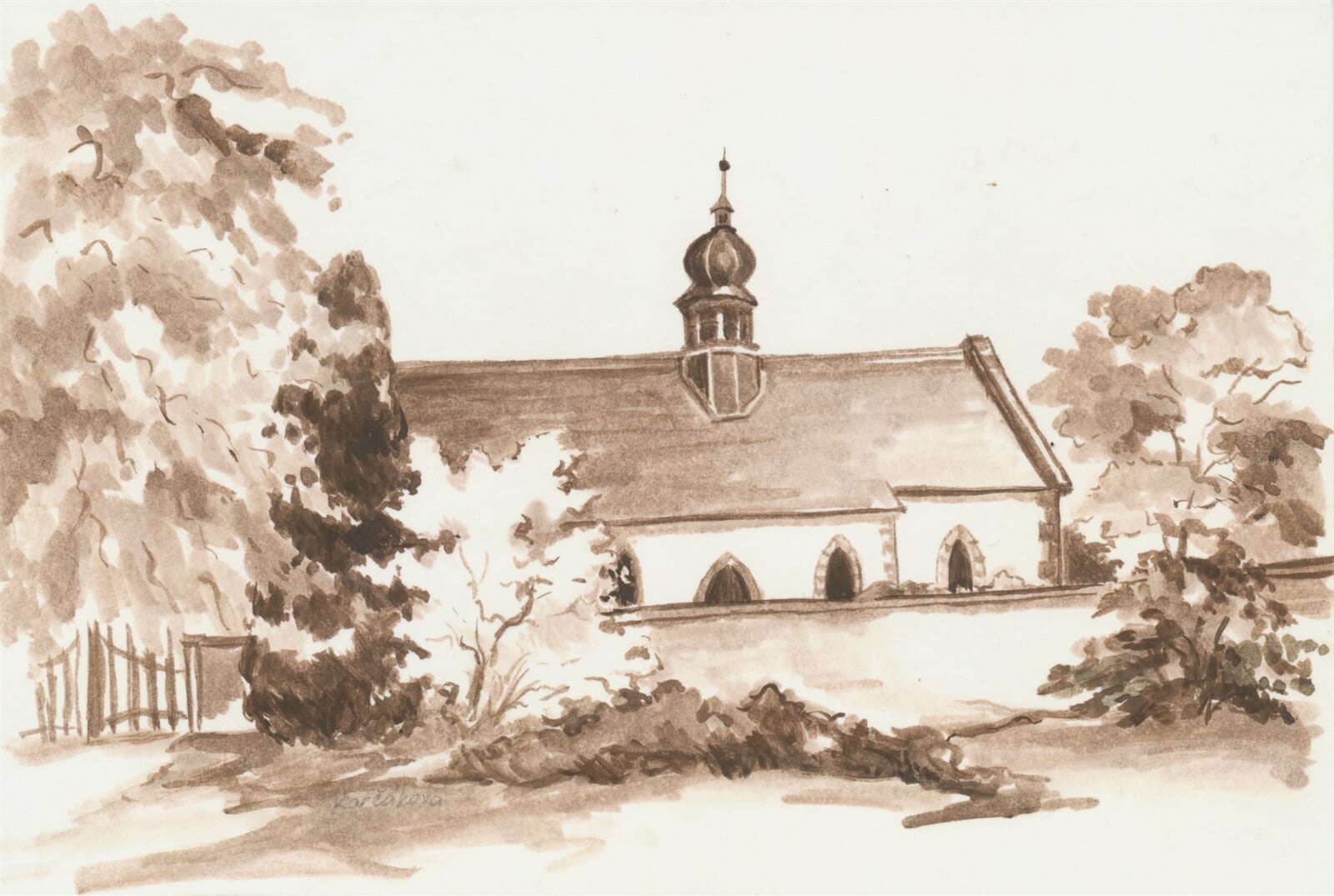 Jitka Korčáková: Boskovice kostelíček