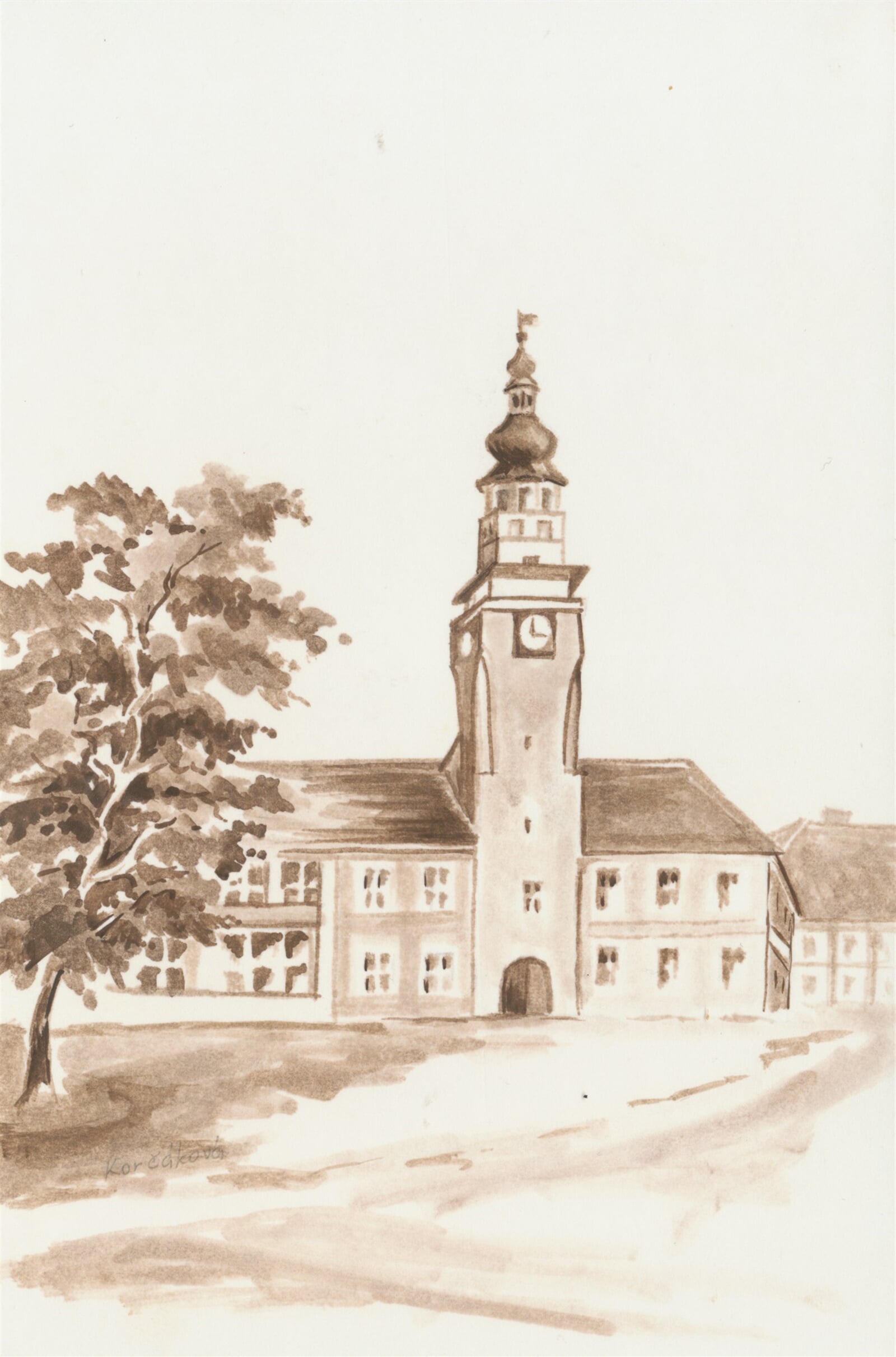 Jitka Korčáková: Boskovice radnice