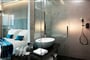 Family room seaview bathroom shower glass view
