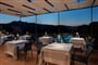 Restaurace večer, Baja Sardinia, Sardinie
