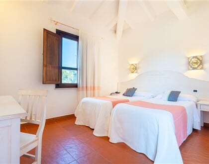 Hotelový pokoj, Bari Sardo, Sardinie