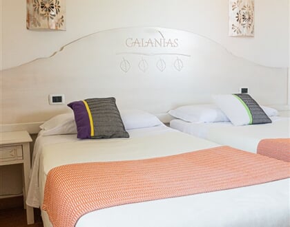 Hotelový pokoj, Bari Sardo, Sardinie