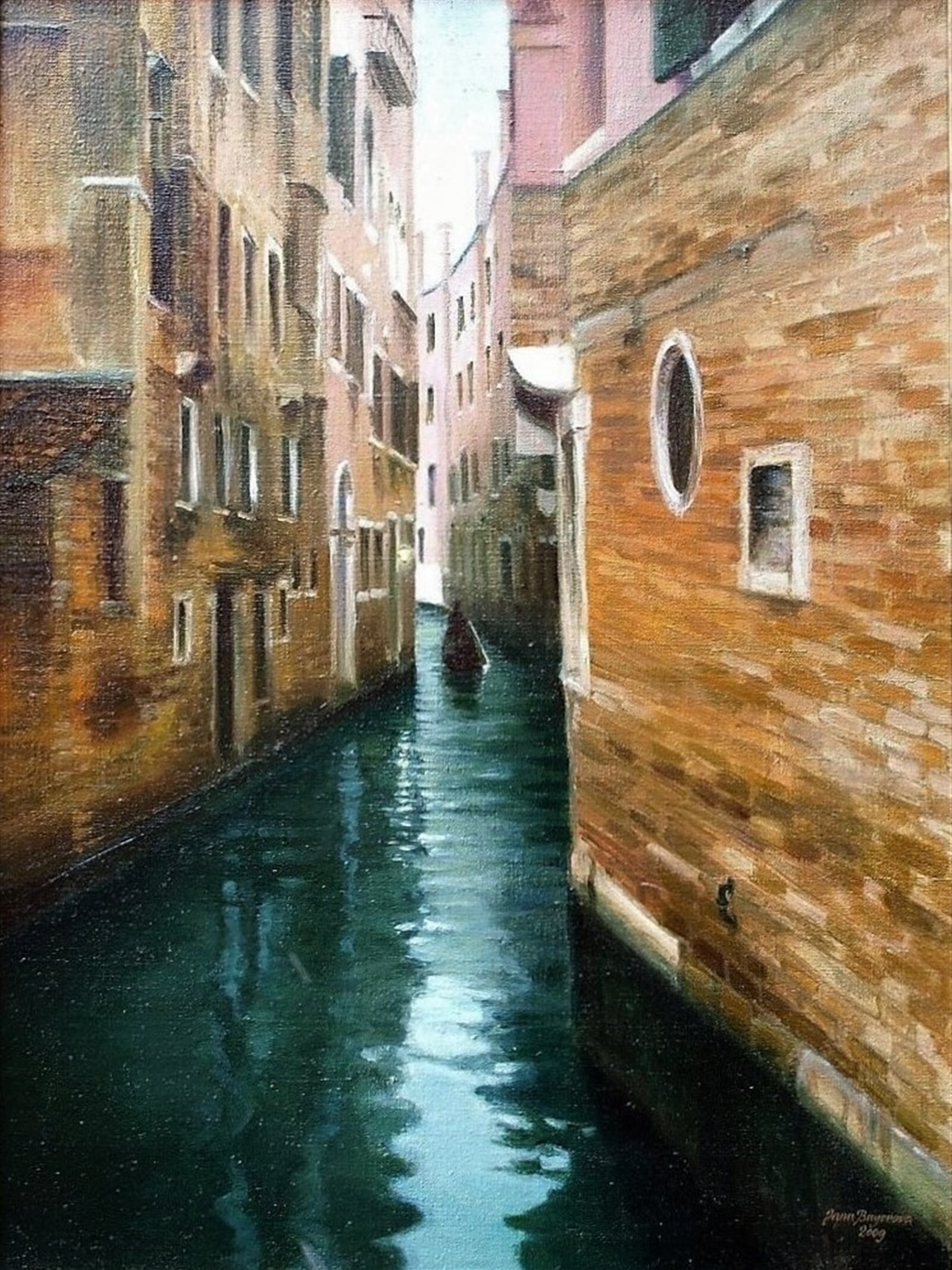 Jana Bayerová: Venezia, 80 × 60 cm